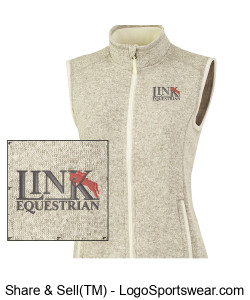 Woman's Fleece Vest Design Zoom